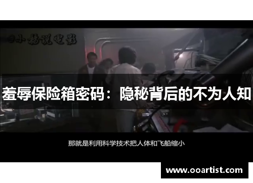 羞辱保险箱密码：隐秘背后的不为人知